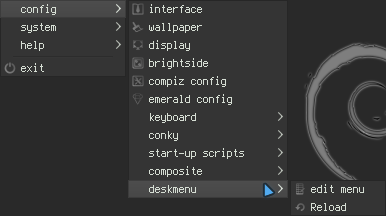 menu deskmenu
